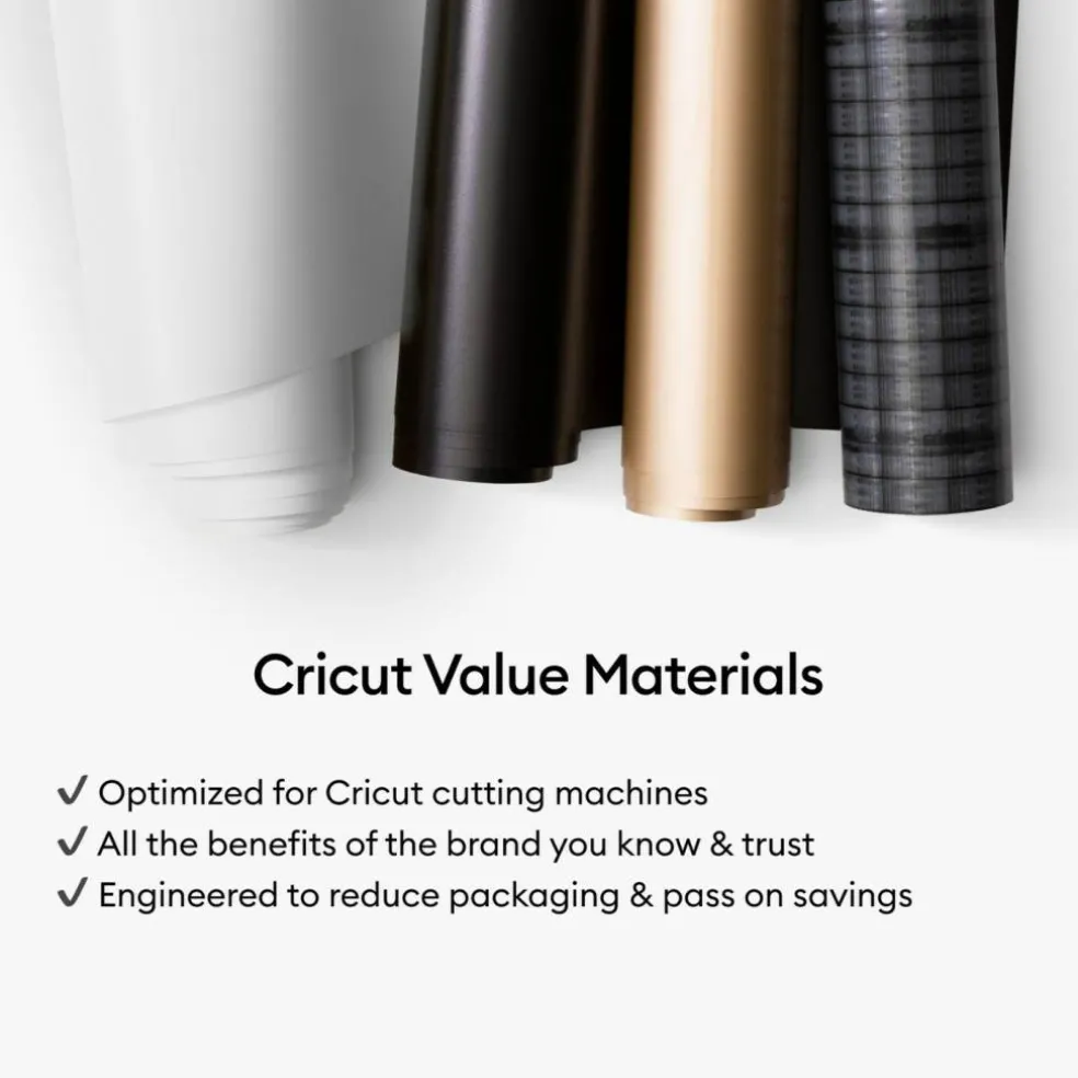 Cricut Value Transfer Tape Sheets for Vinyl Projects, 75 ct