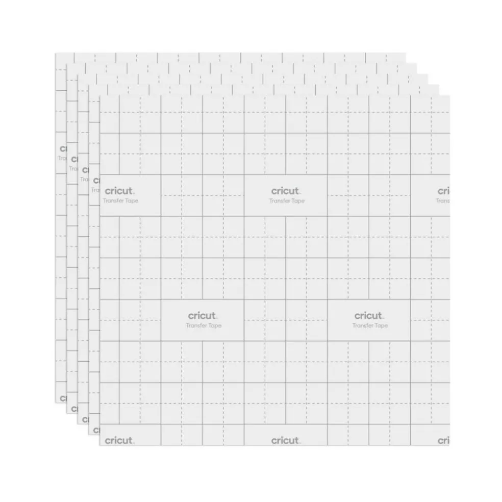 Cricut Value Transfer Tape Sheets for Vinyl Projects, 75 ct