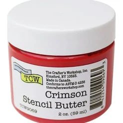 Crimson Stencil Butter - Crafter's Workshop