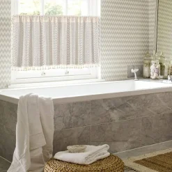 Crochet Curtain Valance for Kitchen Window - 24