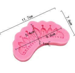 Crown Silicone Fondant & Chocolate Mold
