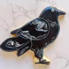 4.15" Crow Shape Steel Cookie Cutter for Halloween Baking