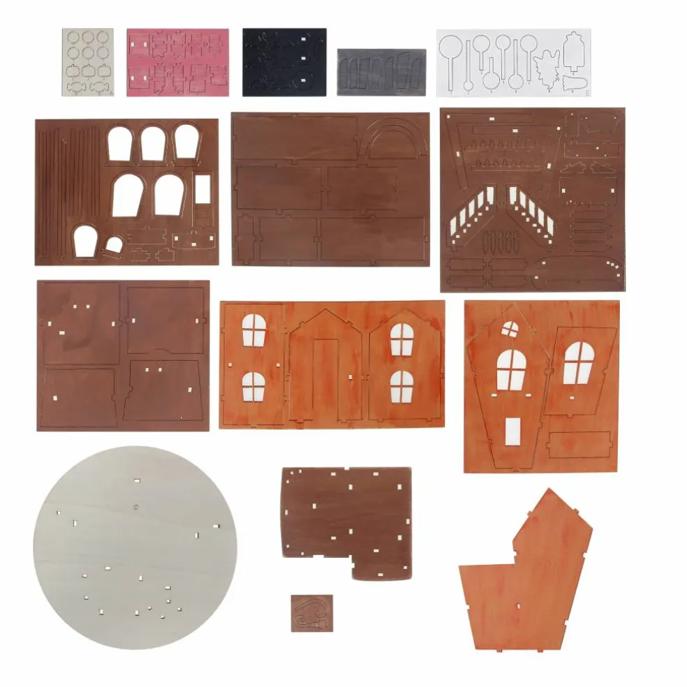 Crumbling Confectionary Candy Shop DIY Diorama Kit by Make Market®