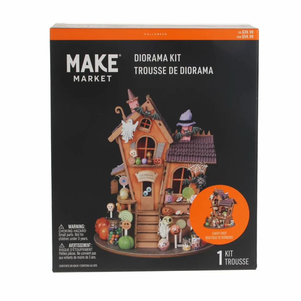 Crumbling Confectionary Candy Shop DIY Diorama Kit by Make Market®
