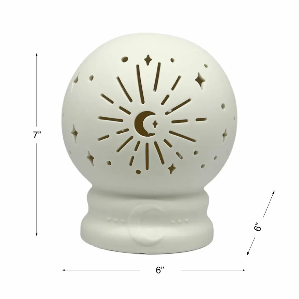 7" Crystal Ball DIY Ceramic LED Décor by Make Market®