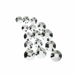 Crystal Lane DIY Assorted Round Glass Flatback Rhinestones Combo