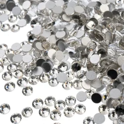 Crystal Lane DIY SS12 Glass Flatback Rhinestones, 432pcs