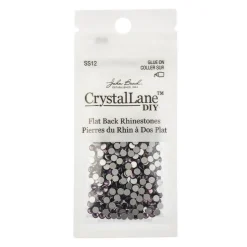 Crystal Lane DIY SS12 Glass Flatback Rhinestones, 432pcs
