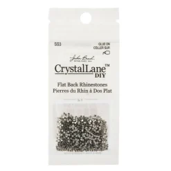 Crystal Lane DIY SS3 Glass Flatback Rhinestones, 1440pcs