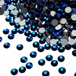 Crystal Lane DIY SS12 Glass Round Flatback Rhinestones, 2880ct.