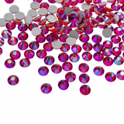Crystal Lane DIY SS12 Glass Round Flatback Rhinestones, 2880ct.