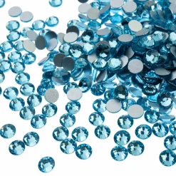 Crystal Lane DIY SS12 Glass Round Flatback Rhinestones, 2880ct.
