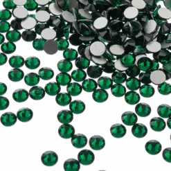 Crystal Lane DIY SS12 Glass Round Flatback Rhinestones, 2880ct.