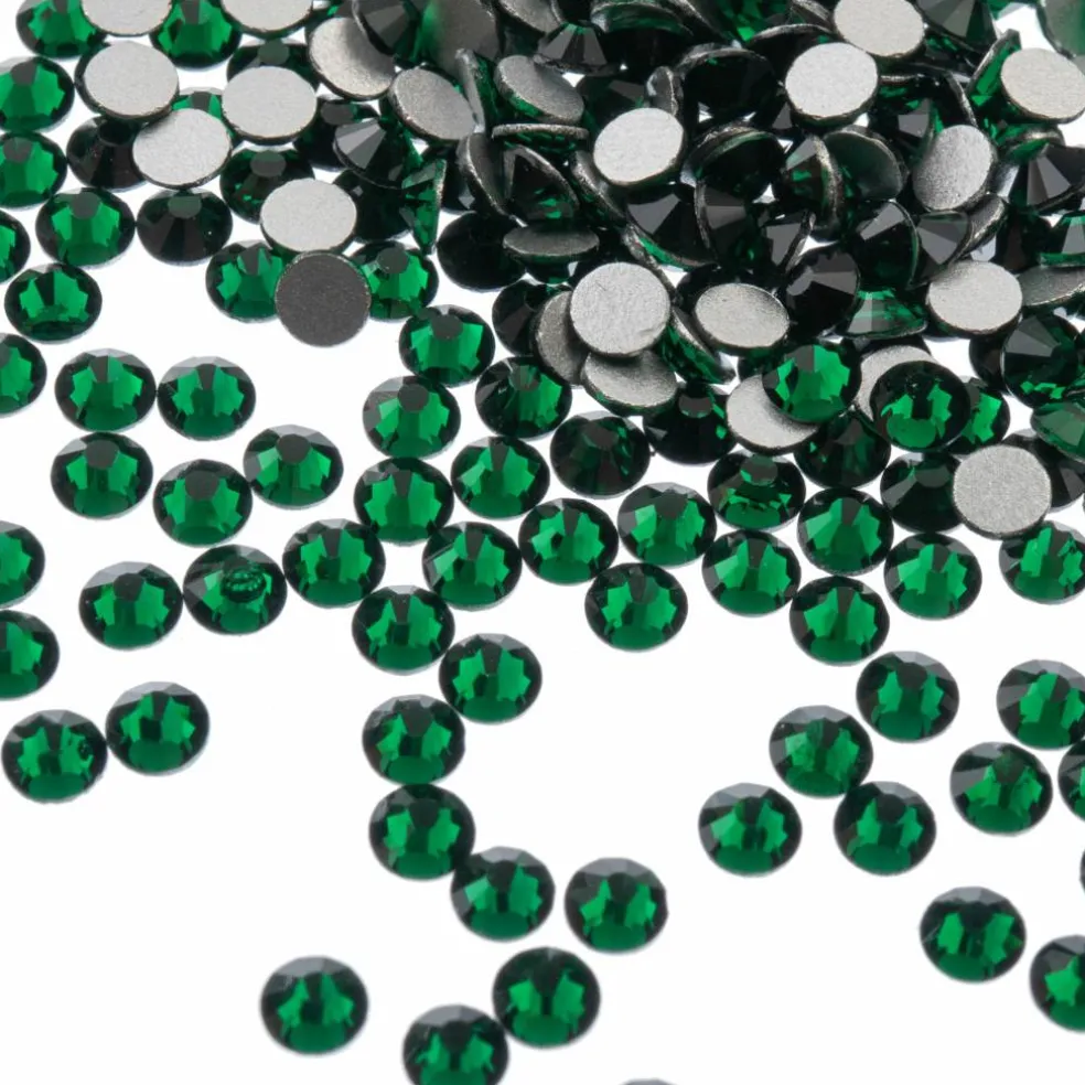 Crystal Lane DIY SS12 Glass Round Flatback Rhinestones, 2880ct.