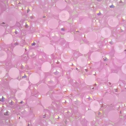 Crystal Lane DIY SS20(5mm) Plastic Pearl Flatback Rhinestones, 575pcs