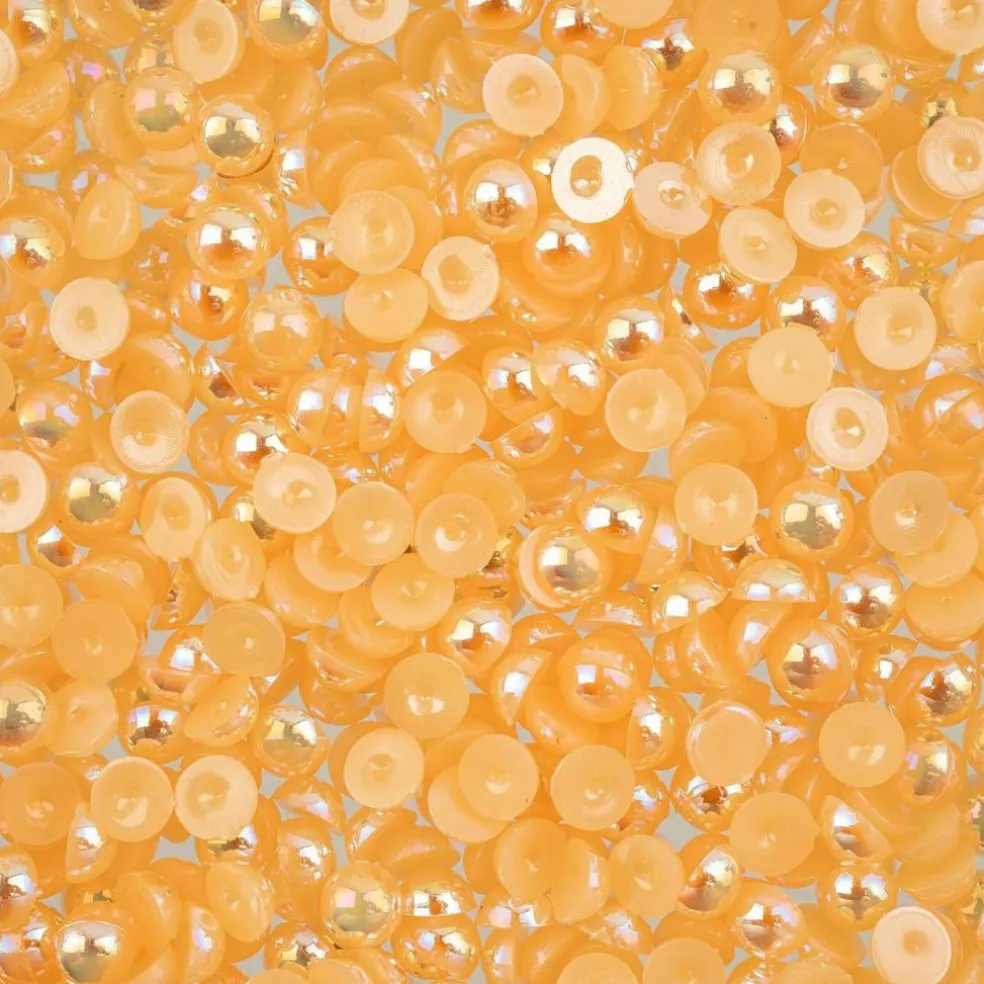 Crystal Lane DIY SS20(5mm) Plastic Pearl Flatback Rhinestones, 575pcs
