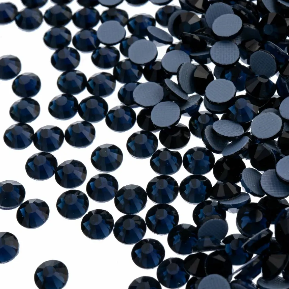 Crystal Lane DIY SS16 Round Glass Hotfix Flatback Rhinestones, 1,440ct.