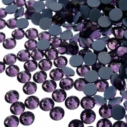 Crystal Lane DIY SS16 Round Glass Hotfix Flatback Rhinestones, 1,440ct.