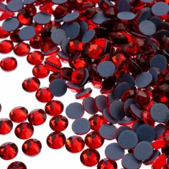Crystal Lane DIY SS16 Round Glass Hotfix Flatback Rhinestones, 1,440ct.