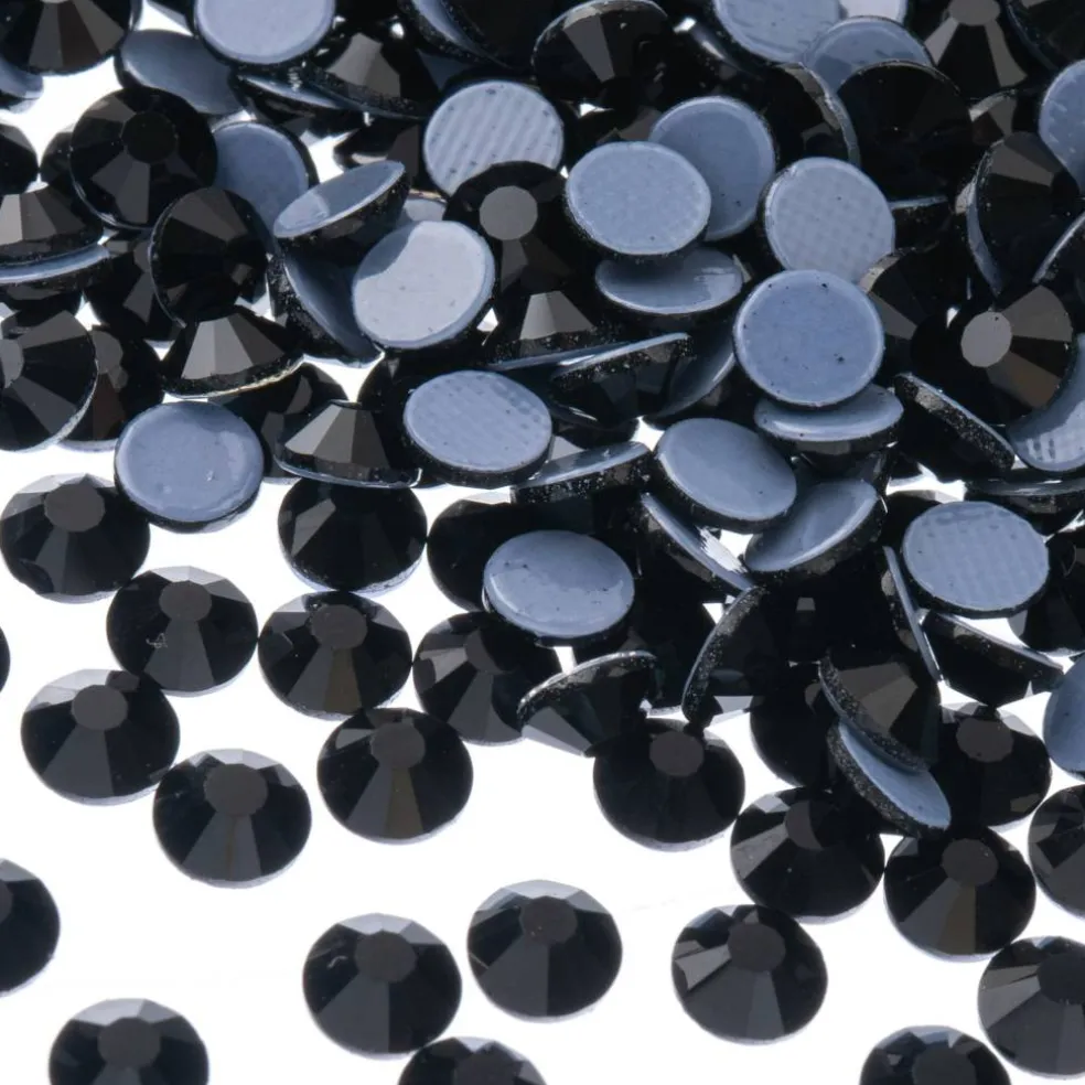 Crystal Lane DIY SS20 Round Glass Hotfix Flatback Rhinestones, 1,440ct.
