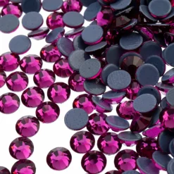 Crystal Lane DIY SS20 Round Glass Hotfix Flatback Rhinestones, 1,440ct.