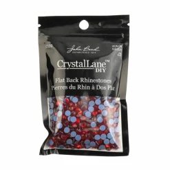 Crystal Lane DIY SS20 Round Glass Hotfix Flatback Rhinestones, 1,440ct.