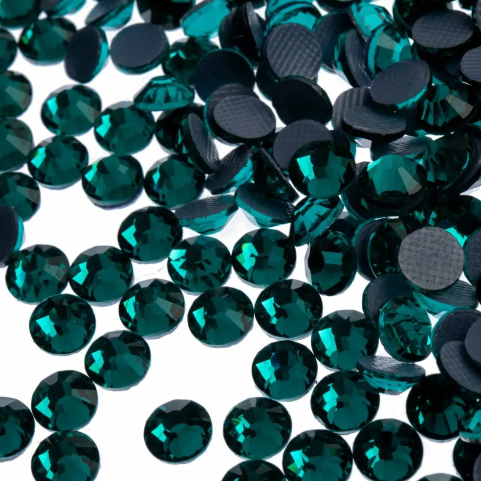 Crystal Lane DIY SS20 Round Glass Hotfix Flatback Rhinestones, 1,440ct.