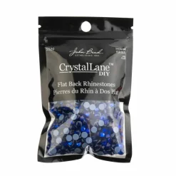 Crystal Lane DIY SS20 Round Glass Hotfix Flatback Rhinestones, 1,440ct.
