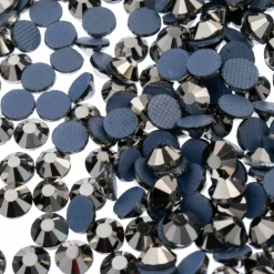 Crystal Lane DIY SS20 Round Glass Hotfix Flatback Rhinestones, 1,440ct.