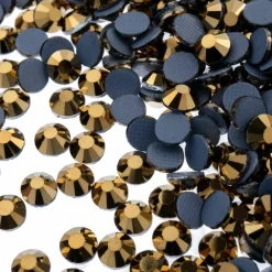 Crystal Lane DIY SS20 Round Glass Hotfix Flatback Rhinestones, 1,440ct.