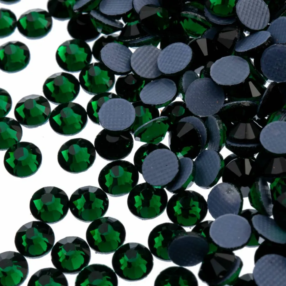 Crystal Lane DIY SS20 Round Glass Hotfix Flatback Rhinestones, 1,440ct.