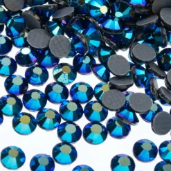 Crystal Lane DIY SS20 Round Glass Hotfix Flatback Rhinestones, 1,440ct.