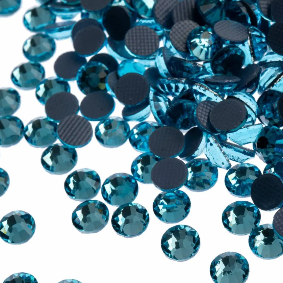 Crystal Lane DIY SS20 Round Glass Hotfix Flatback Rhinestones, 1,440ct.