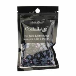 Crystal Lane DIY SS20 Round Glass Hotfix Flatback Rhinestones, 1,440ct.