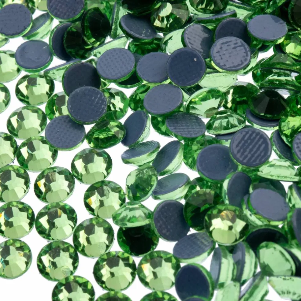 Crystal Lane DIY SS20 Round Glass Hotfix Flatback Rhinestones, 1,440ct.