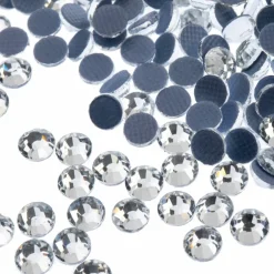 Crystal Lane DIY SS20 Round Glass Hotfix Flatback Rhinestones, 1,440ct.