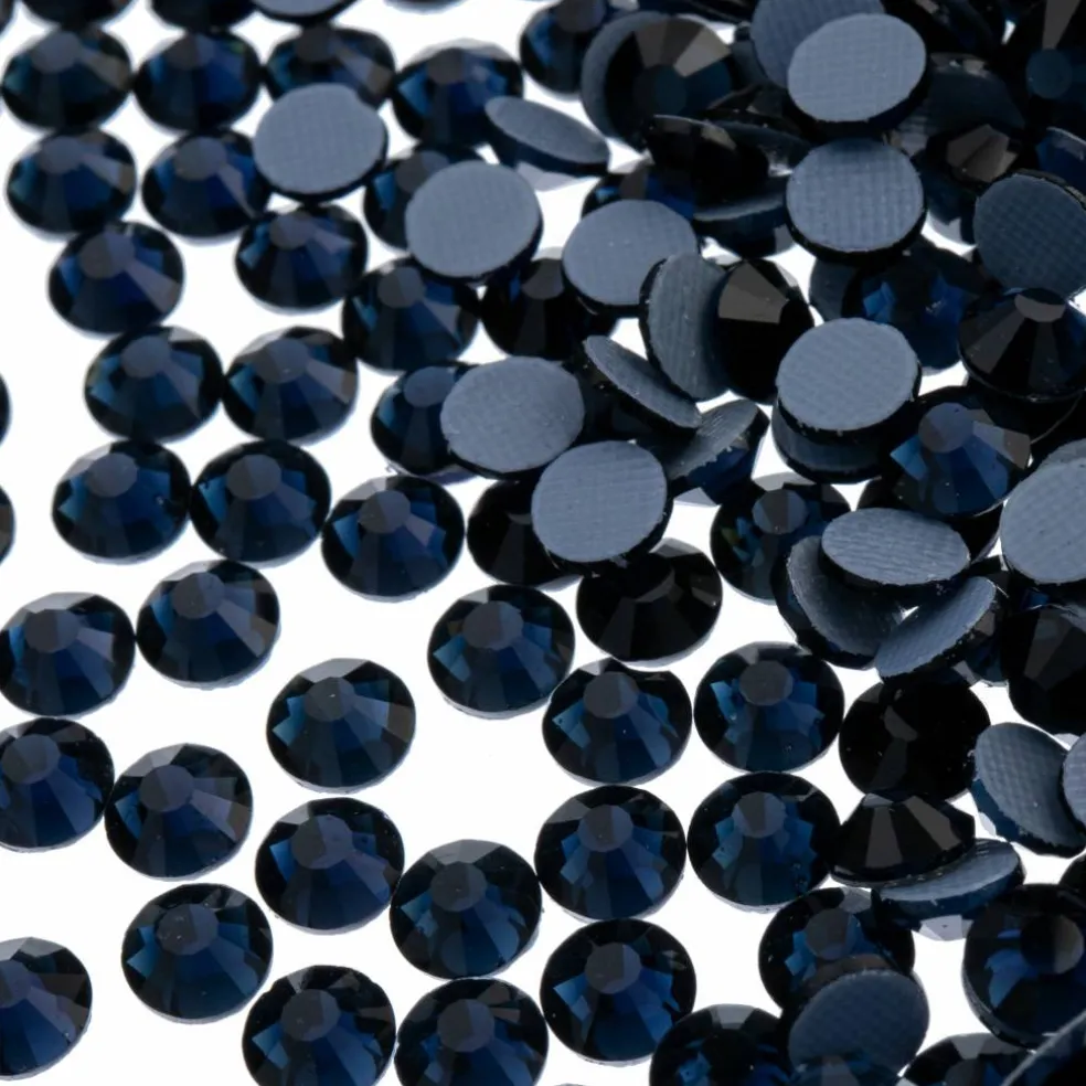 Crystal Lane DIY SS20 Round Glass Hotfix Flatback Rhinestones, 1,440ct.