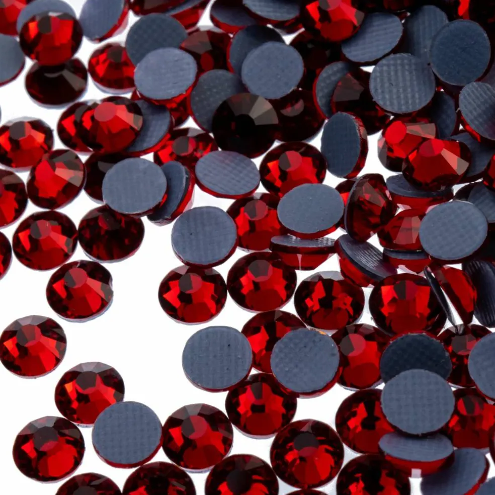 Crystal Lane DIY SS20 Round Glass Hotfix Flatback Rhinestones, 1,440ct.
