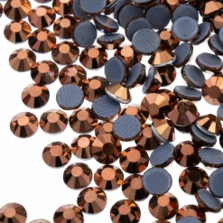 Crystal Lane DIY SS20 Round Glass Hotfix Flatback Rhinestones, 1,440ct.