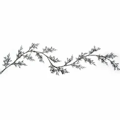 48ct. Black Flocked Branch LED String Lights by Ashland®
