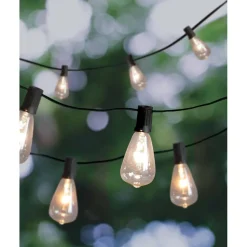 30ct. Clear Edison String Lights by Ashland®