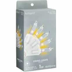 50ct. Clear Mini String Lights with White Cord by Ashland®