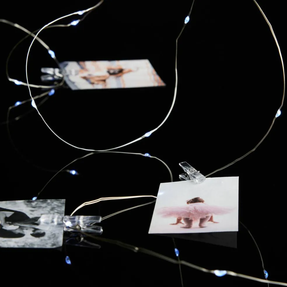 45ct. Cool White LED Clear Clip Lights by Ashland®