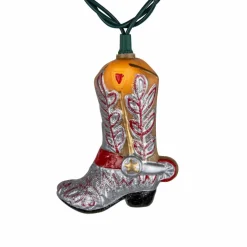 10ct. Cowboy Boots Patio String Lights