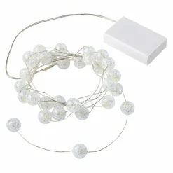 30ct. Crackle Ball LED String Lights by Ashland™