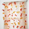 120ct. Fall Leaves Curtain String Lights by Ashland®