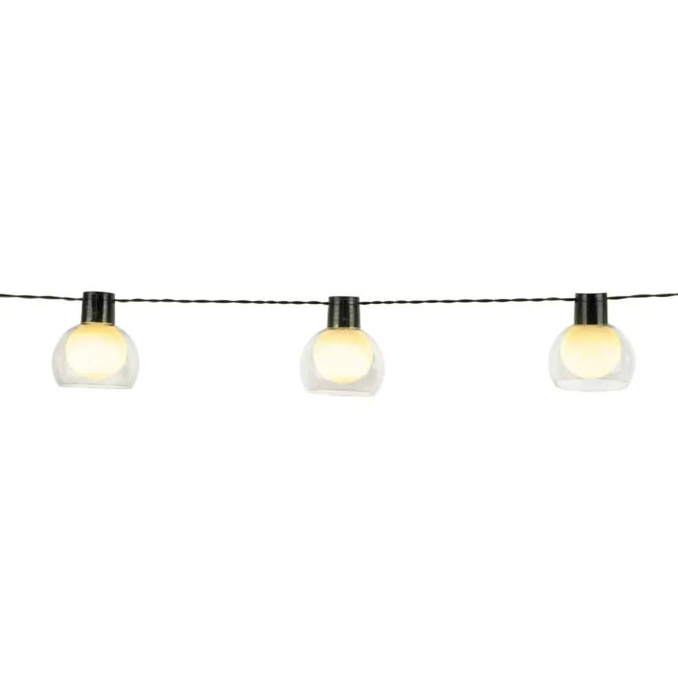 10ct. Gray Bowl Shade String Lights by Ashland®