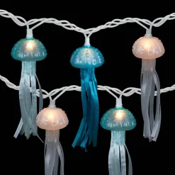 10ct. Jellyfish Patio String Lights