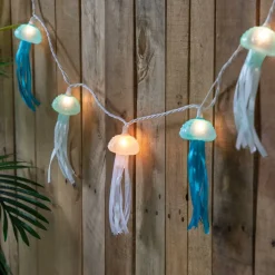 10ct. Jellyfish Patio String Lights