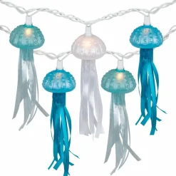 10ct. Jellyfish Patio String Lights